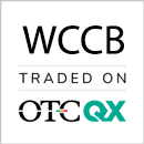 WCCB traded on OTCQX